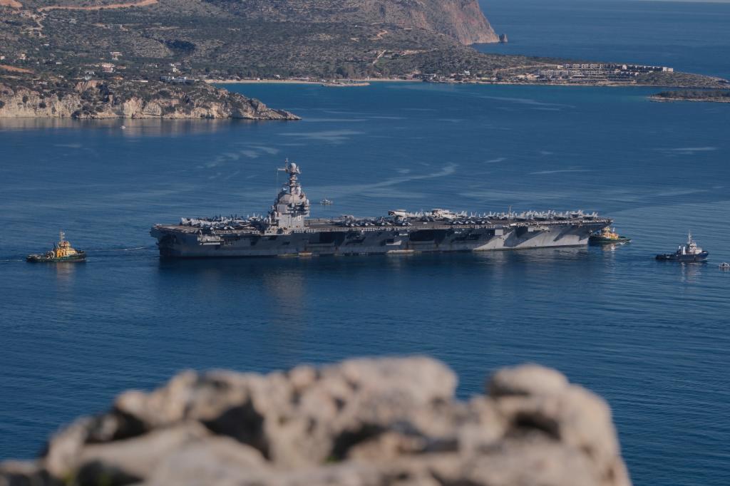 The USS Gerald R. Ford.