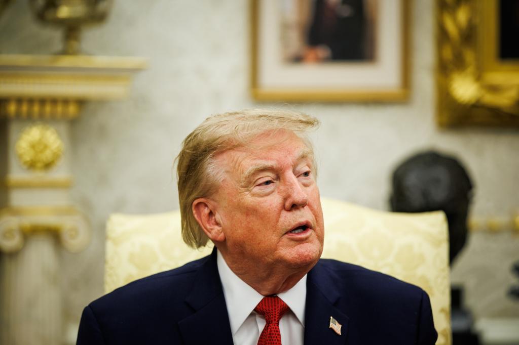 United States President Donald Trump.