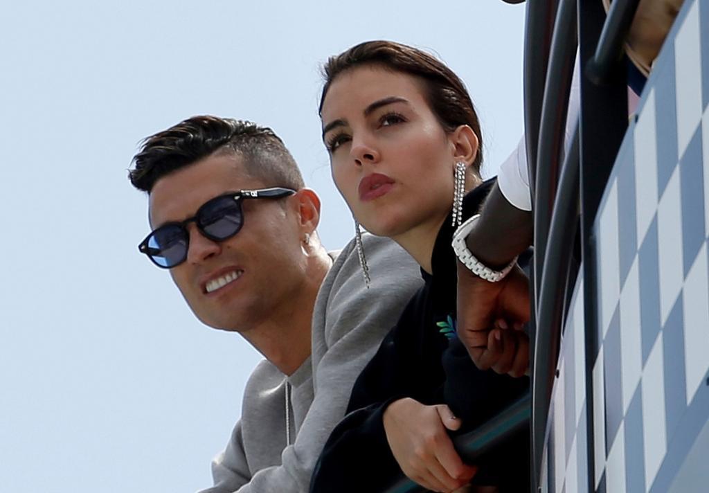 Cristiano Ronaldo, and Georgina Rodriguez.