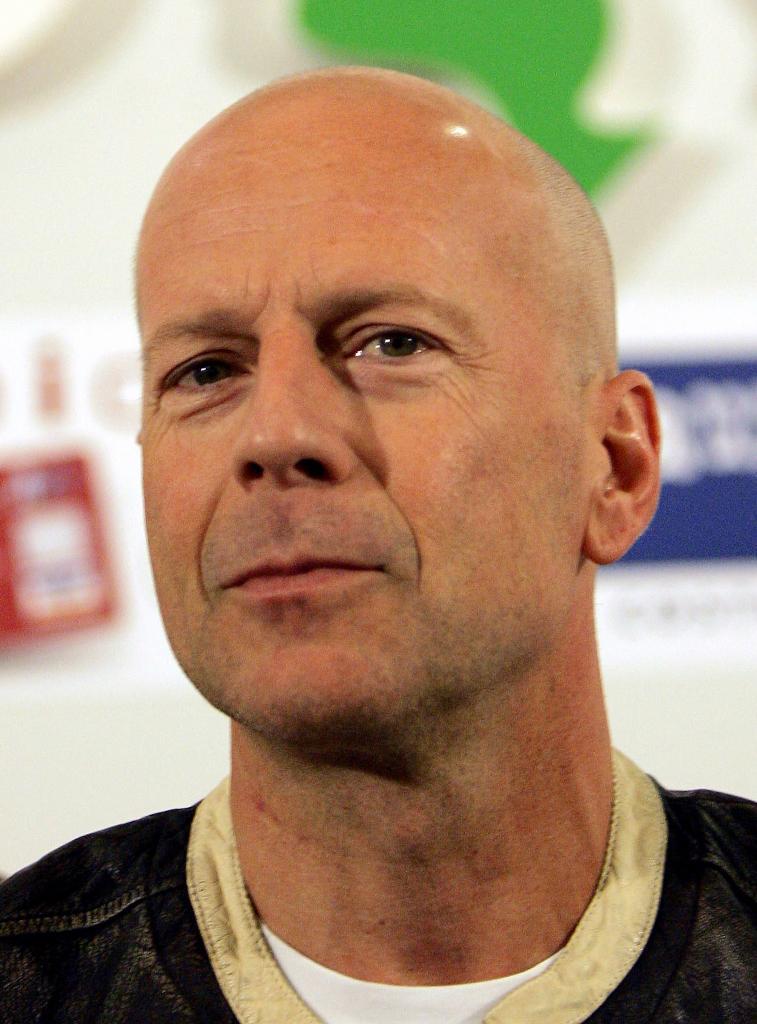 The actor Bruce Willis.