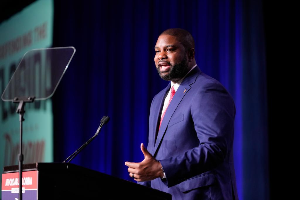 Florida Republican gubernatorial candidate Byron Donalds