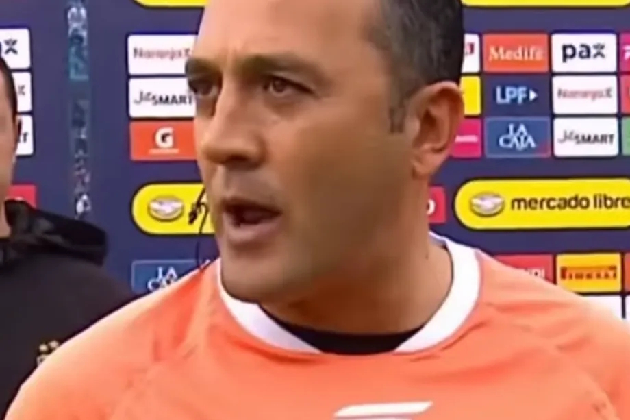 Fernando Espinoza, at the draw between Defensa y Justicia and Belgrano
