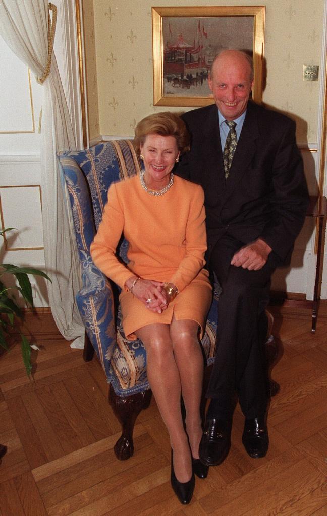 Harald and Sonja of Norway in 1999.