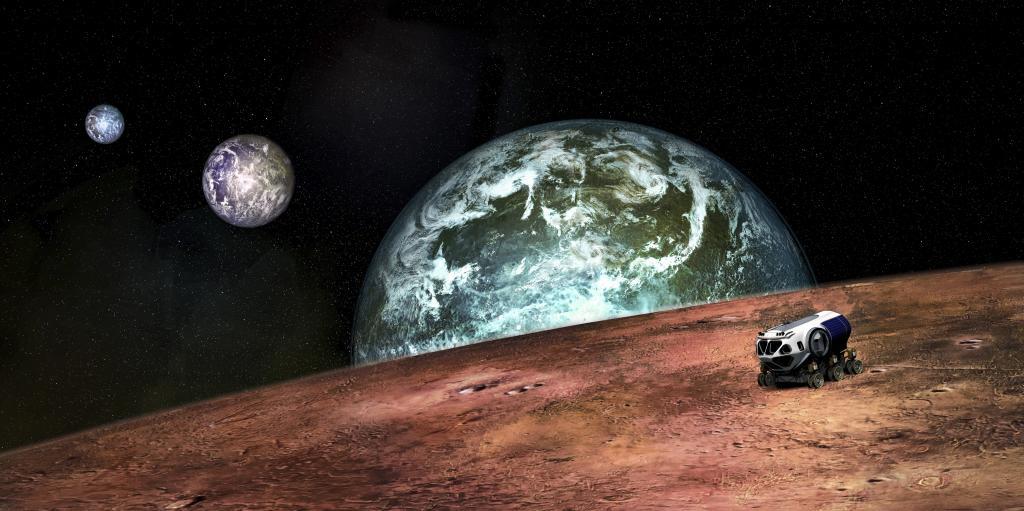 Artist's rendering of an exoplanet created using data provided by NASA