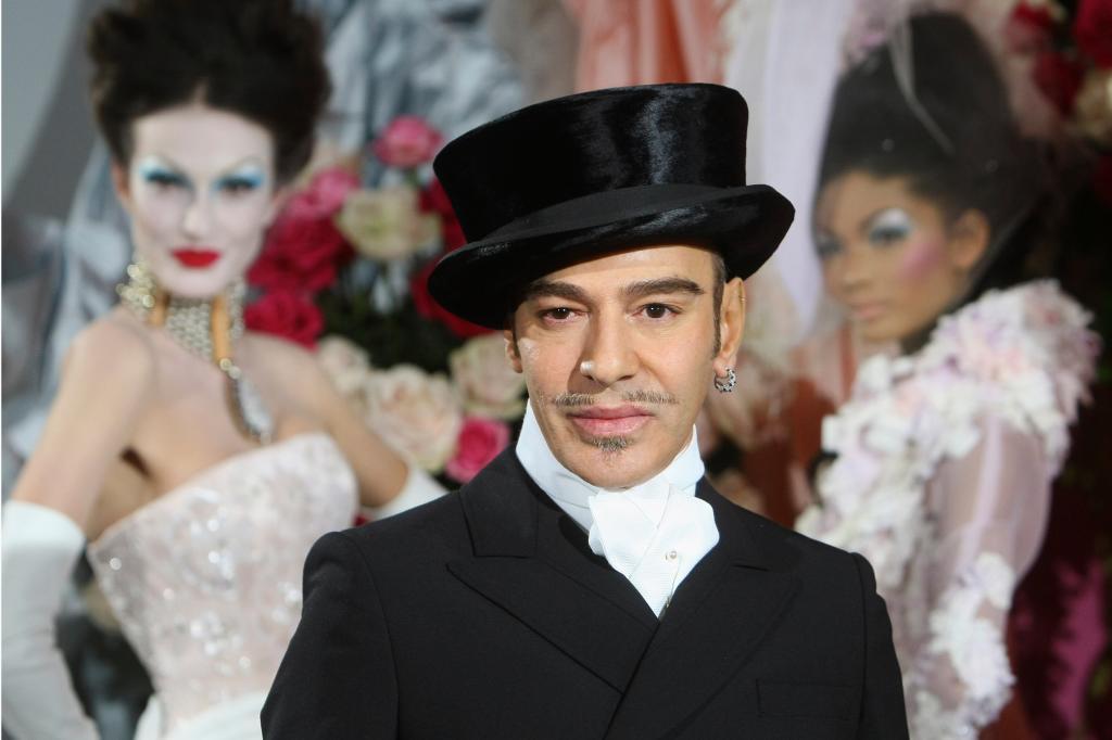 Fashion designer John Galliano.