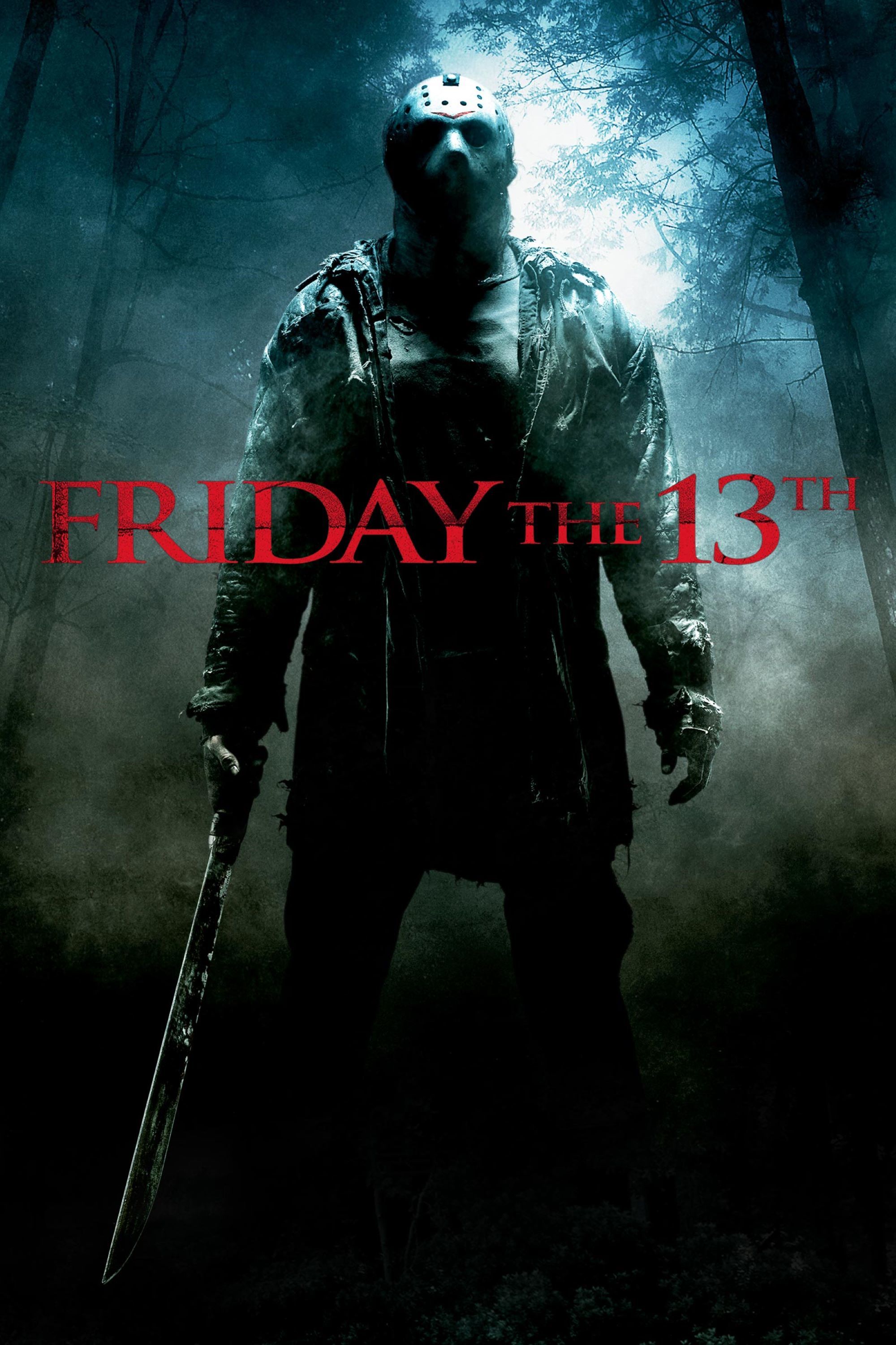 Poster for the movie Friday the 13th.