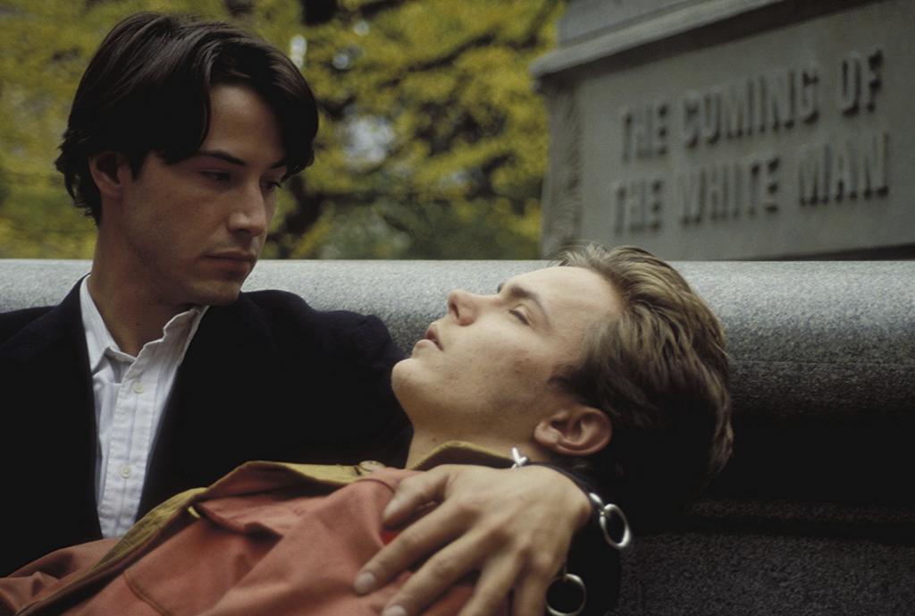 Still from "My Own Private Idaho." Narcolepsy. Sleep.