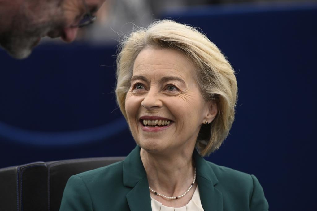 European Commission president Ursula von der Leyen