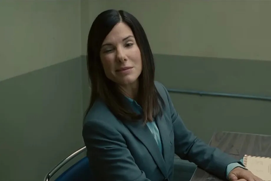 Sandra Bullock in a scene from the movie.