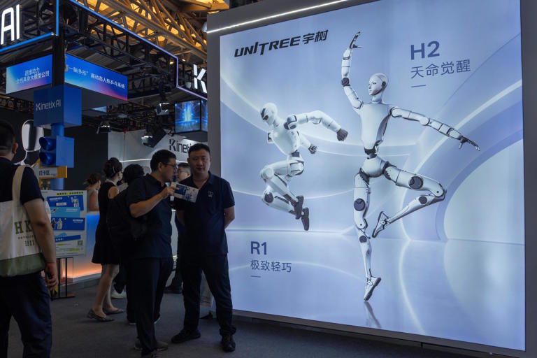 Chinese commercial humanoid robotics firm Unitree Robotics.