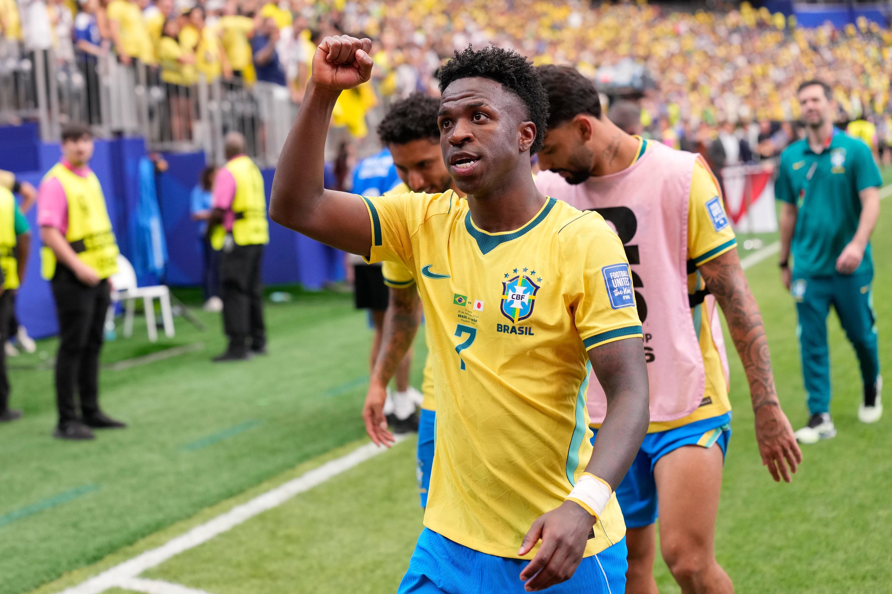 Brazil's Vinicius Junior.