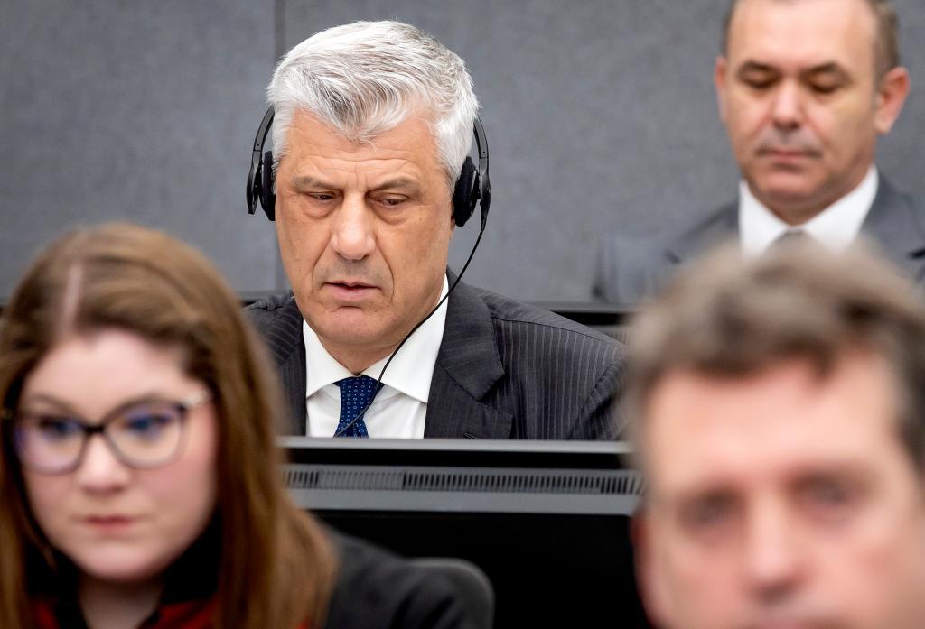 Former Kosovo president Hashim Thaci.