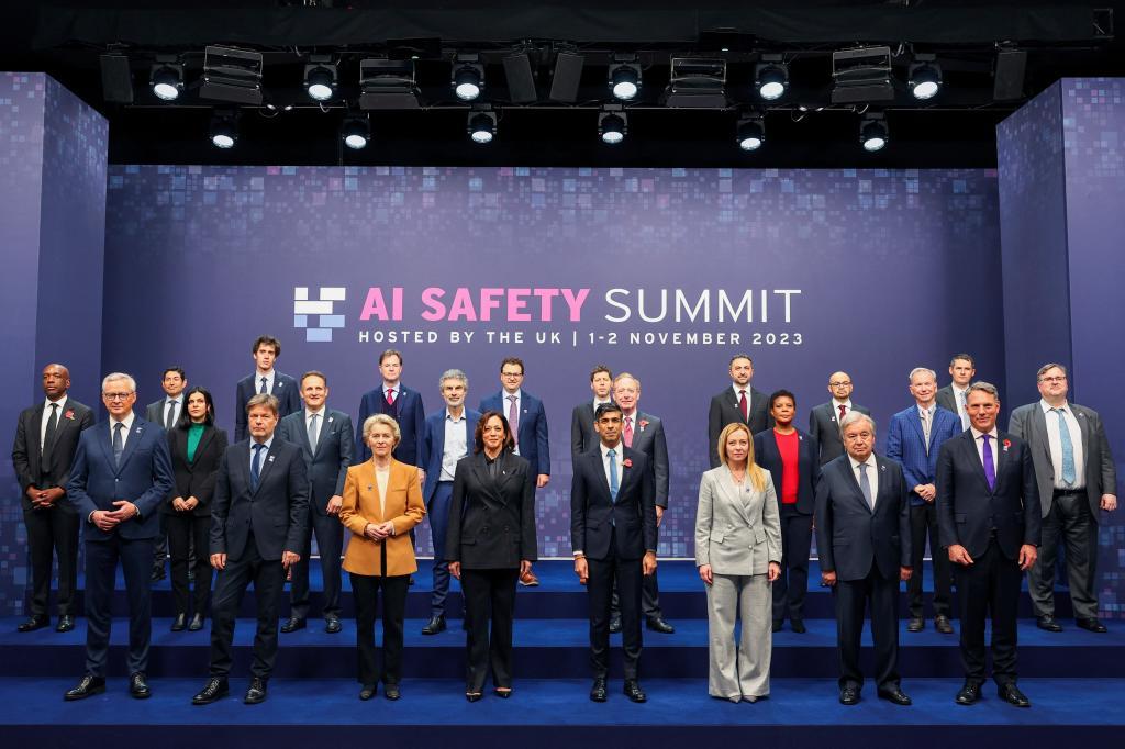 the UK Artificial Intelligence Safety Summit.