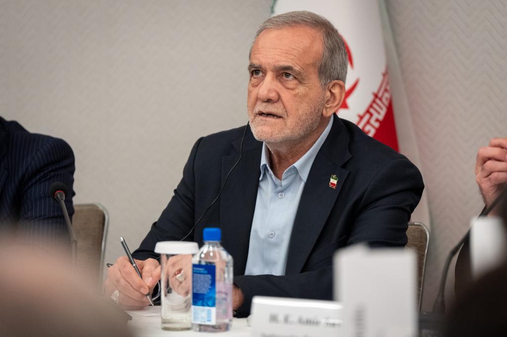 Masoud Pezeshkian, the President of Iran.