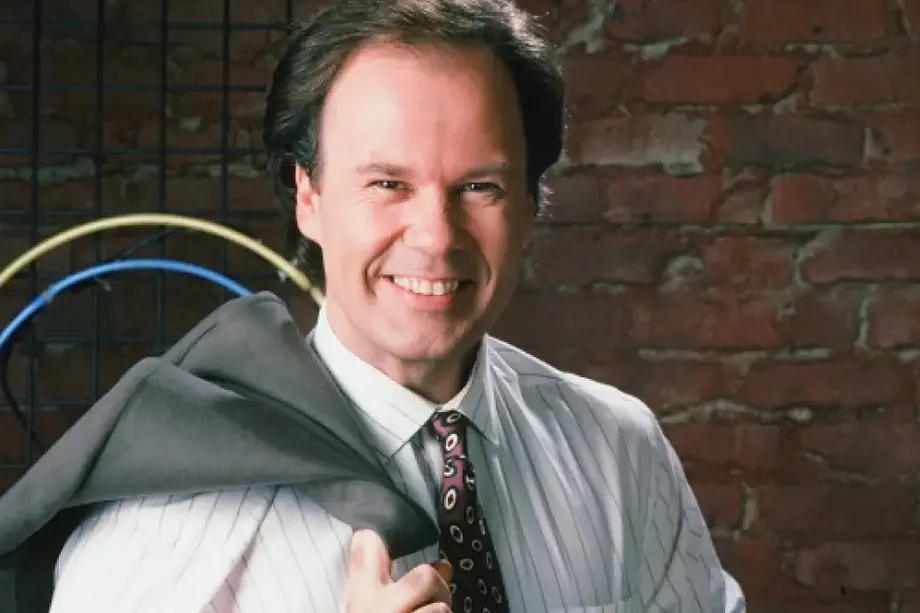 Dennis Haskins, portraying Mr. Belding.