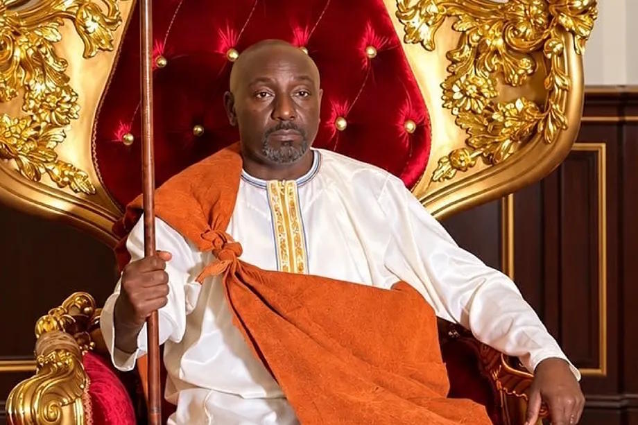 The new king of Toro, Nyabongo I.