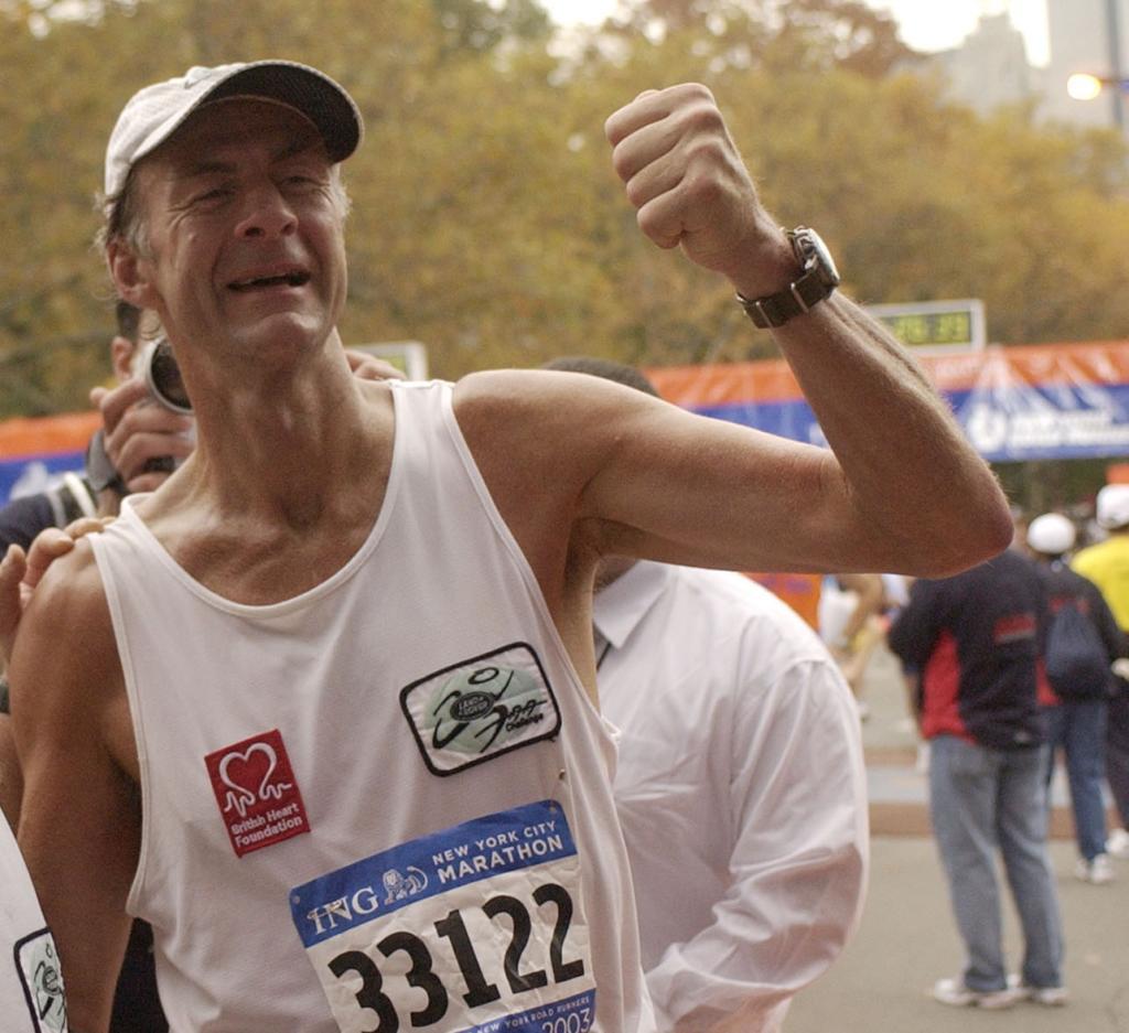Sir Ranulph Fiennes.