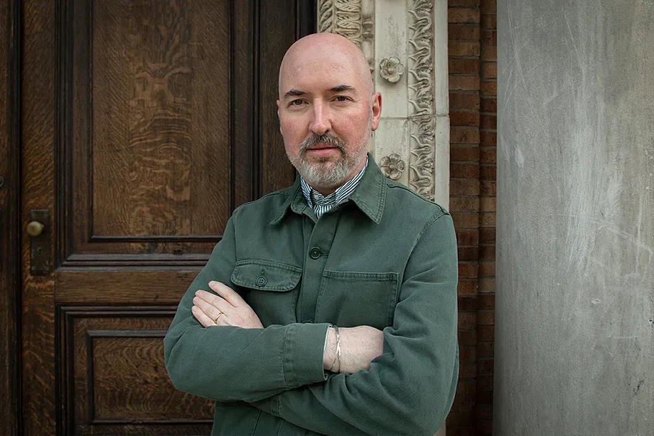 Douglas Stuart, author of 'John, Son of John'.