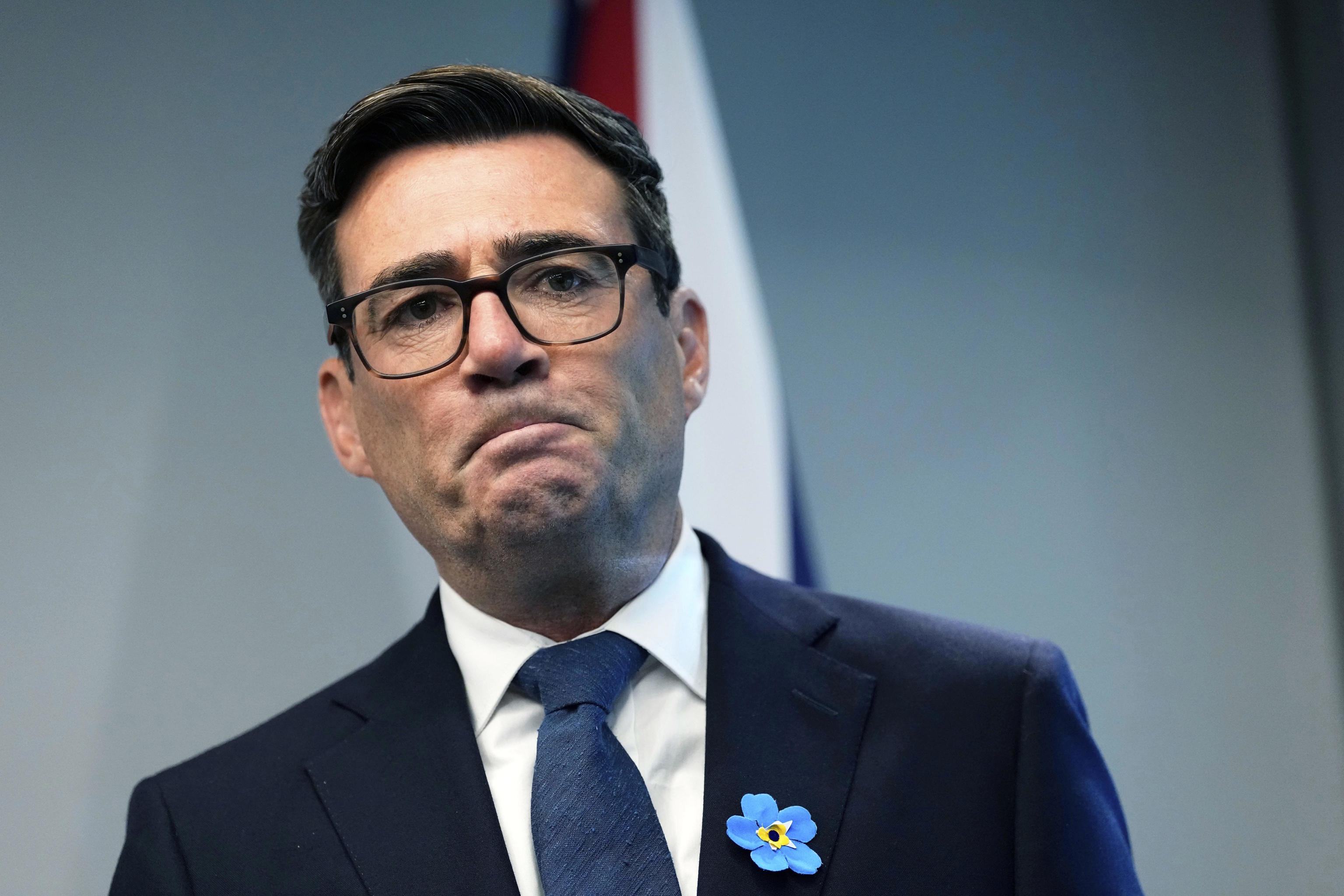 Andy Burnham, at the recent Labour conference in Liverpool.
