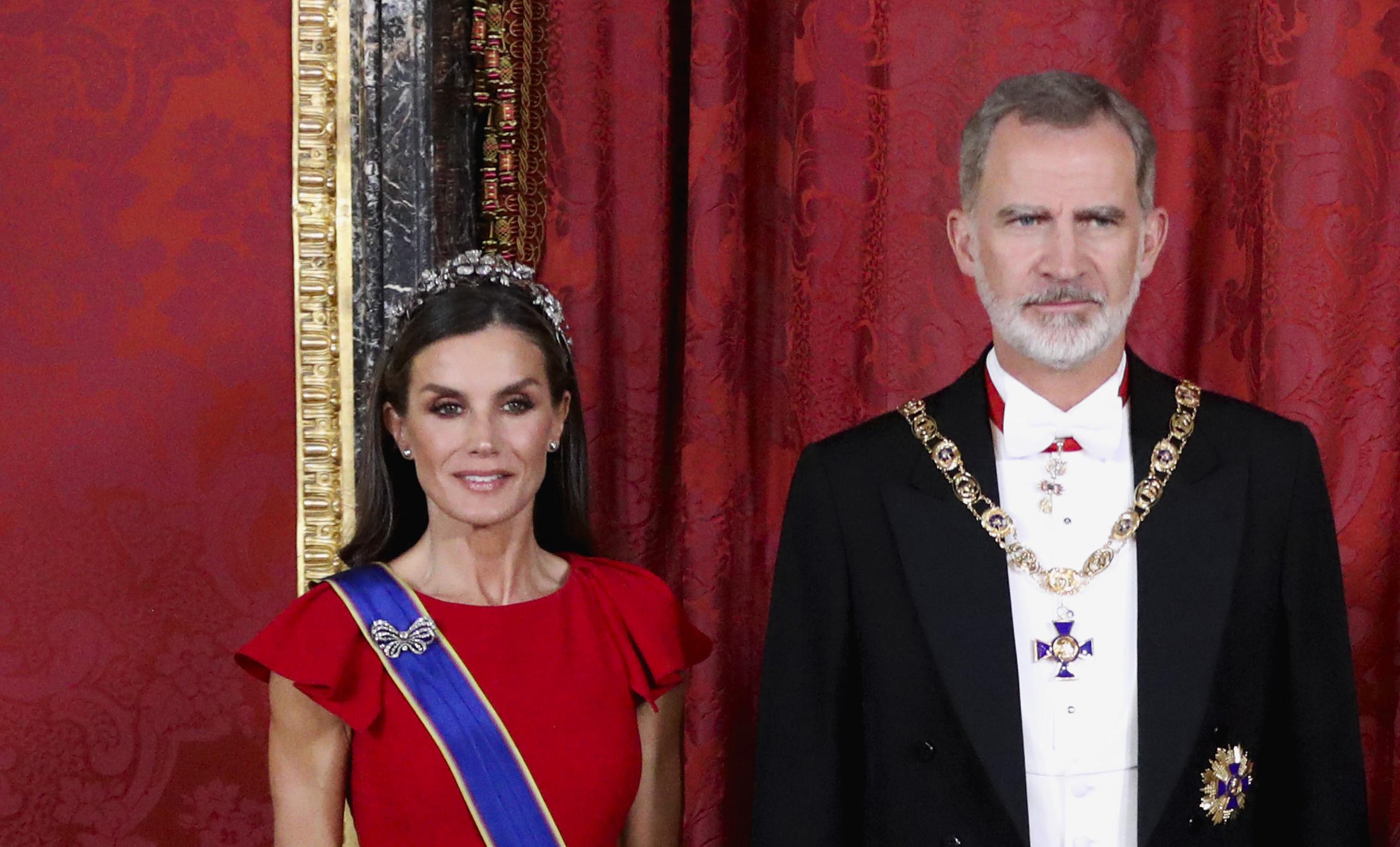King Felipe and Queen Letizia.