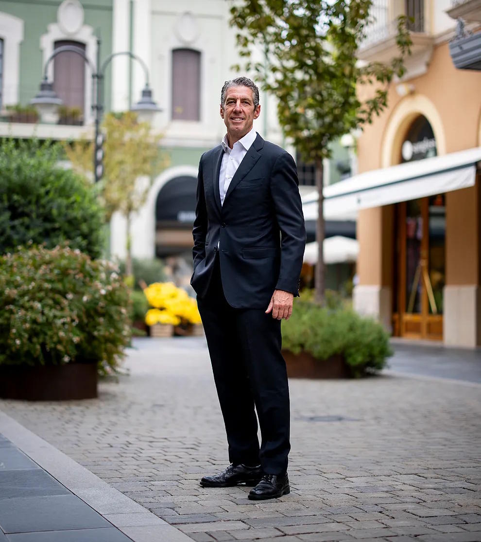 Michael Goldenberg, CEO of Value Retail, the group that owns Las Rozas Village and La Roca Village.