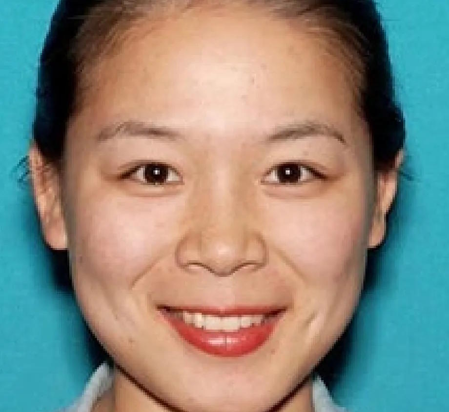 The detained suspected spy Wanying Zhang.