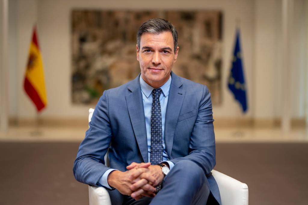 Spanish Prime Minister and Socialist Party candidate Pedro Sanchez