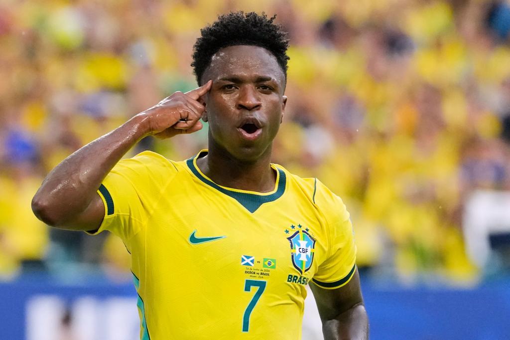 Brazil's Vinicius Junior.