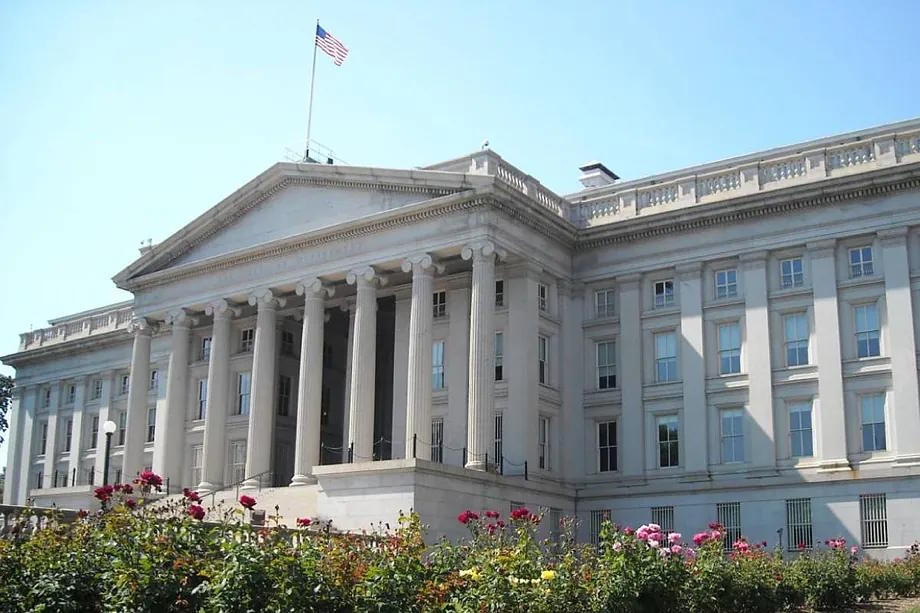 U.S. Treasury, in a file photo.
