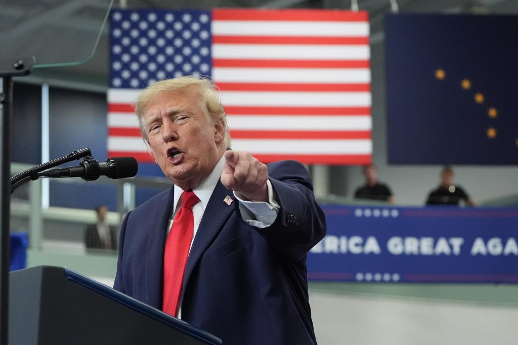 The U.S. President Donald Trump.