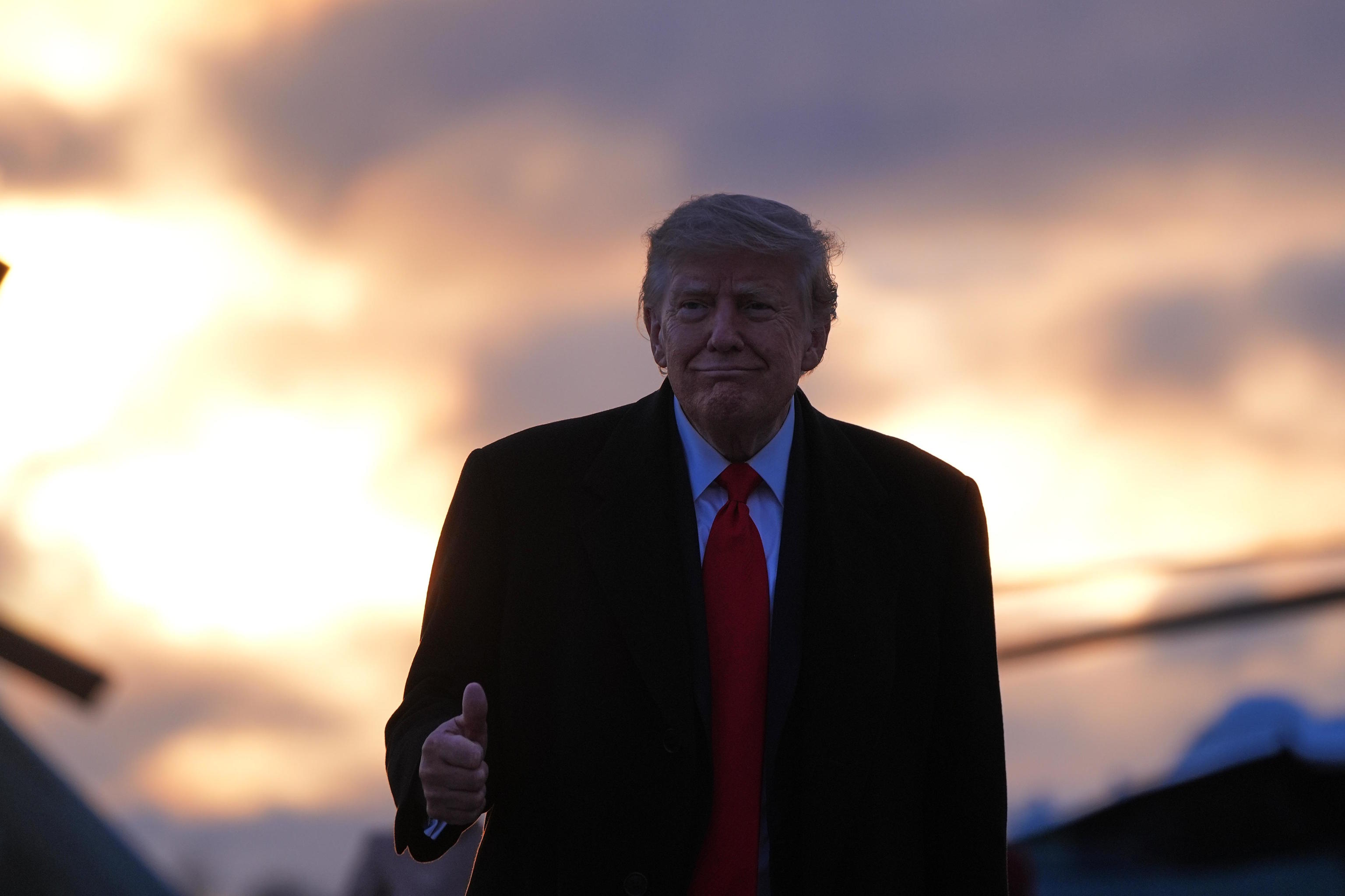 The President of the United States, Donald Trump.