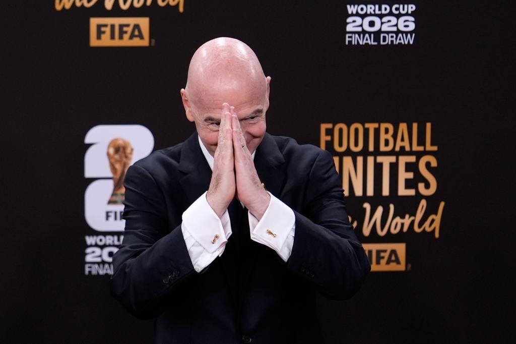 FIFA President Gianni Infantino.