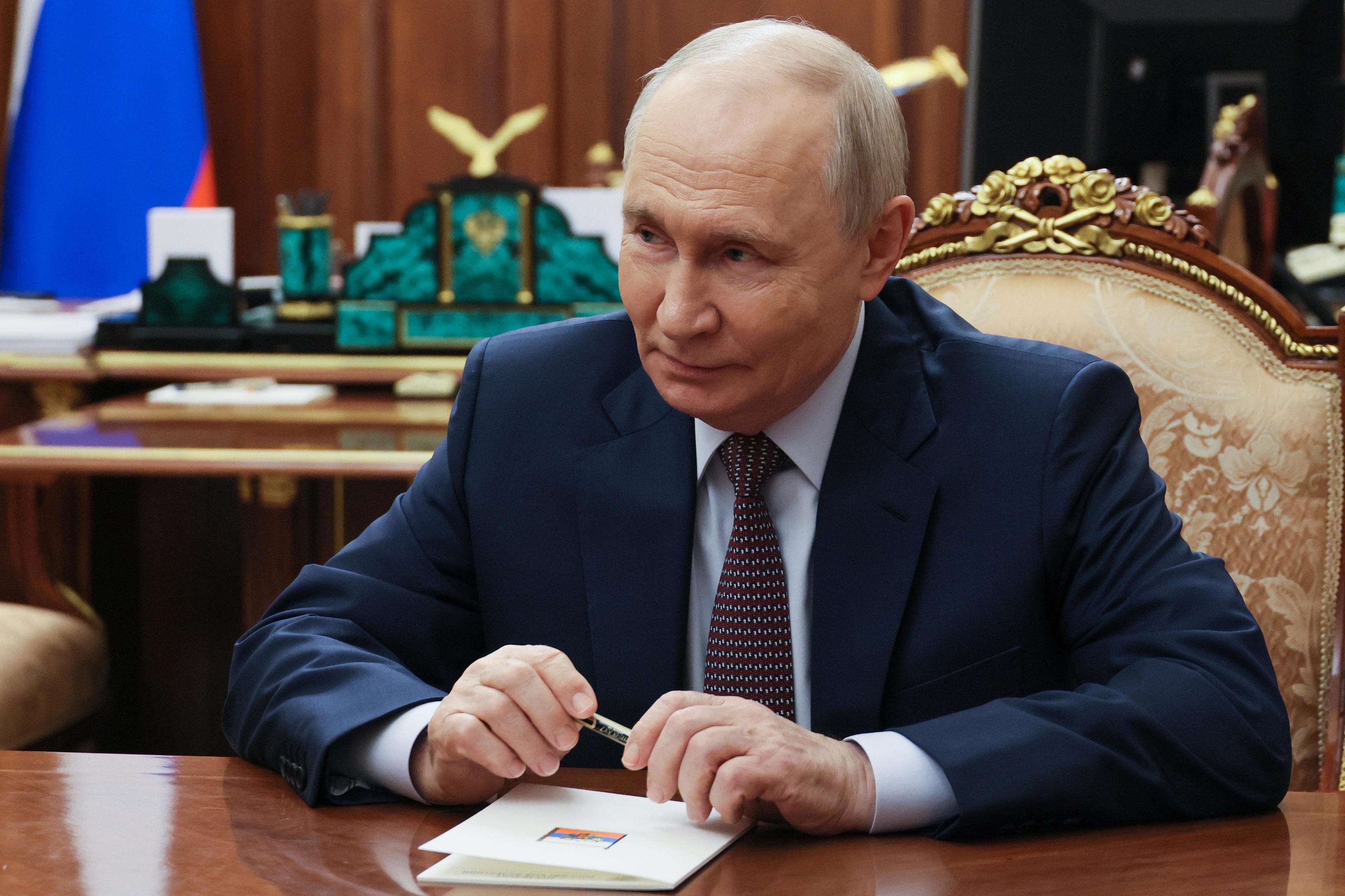 Russian President Vladimir Putin.