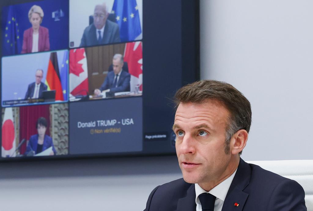French President Emmanuel Macron.