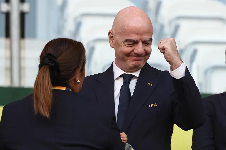 FIFA President, Gianni Infantino.