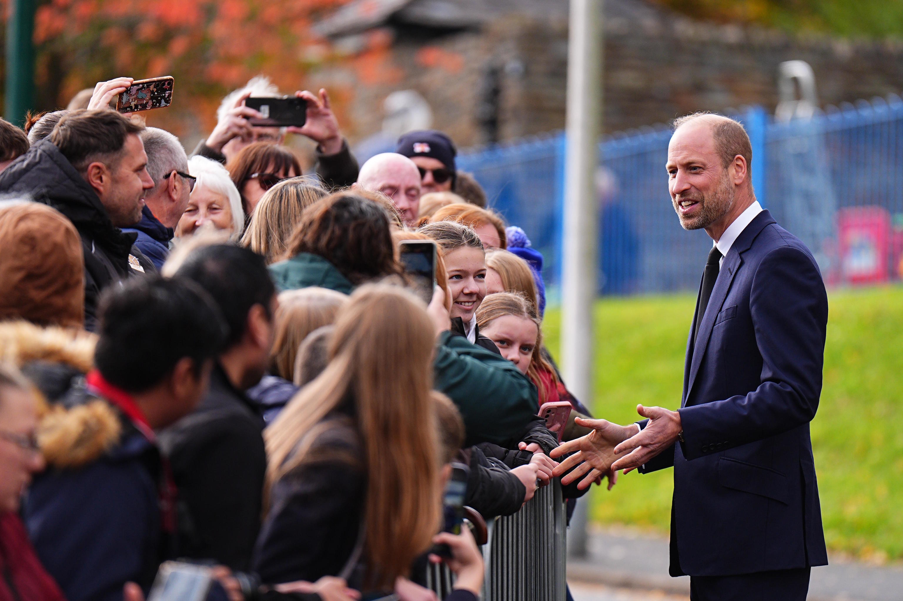 Britain's William, Prince of Wales.