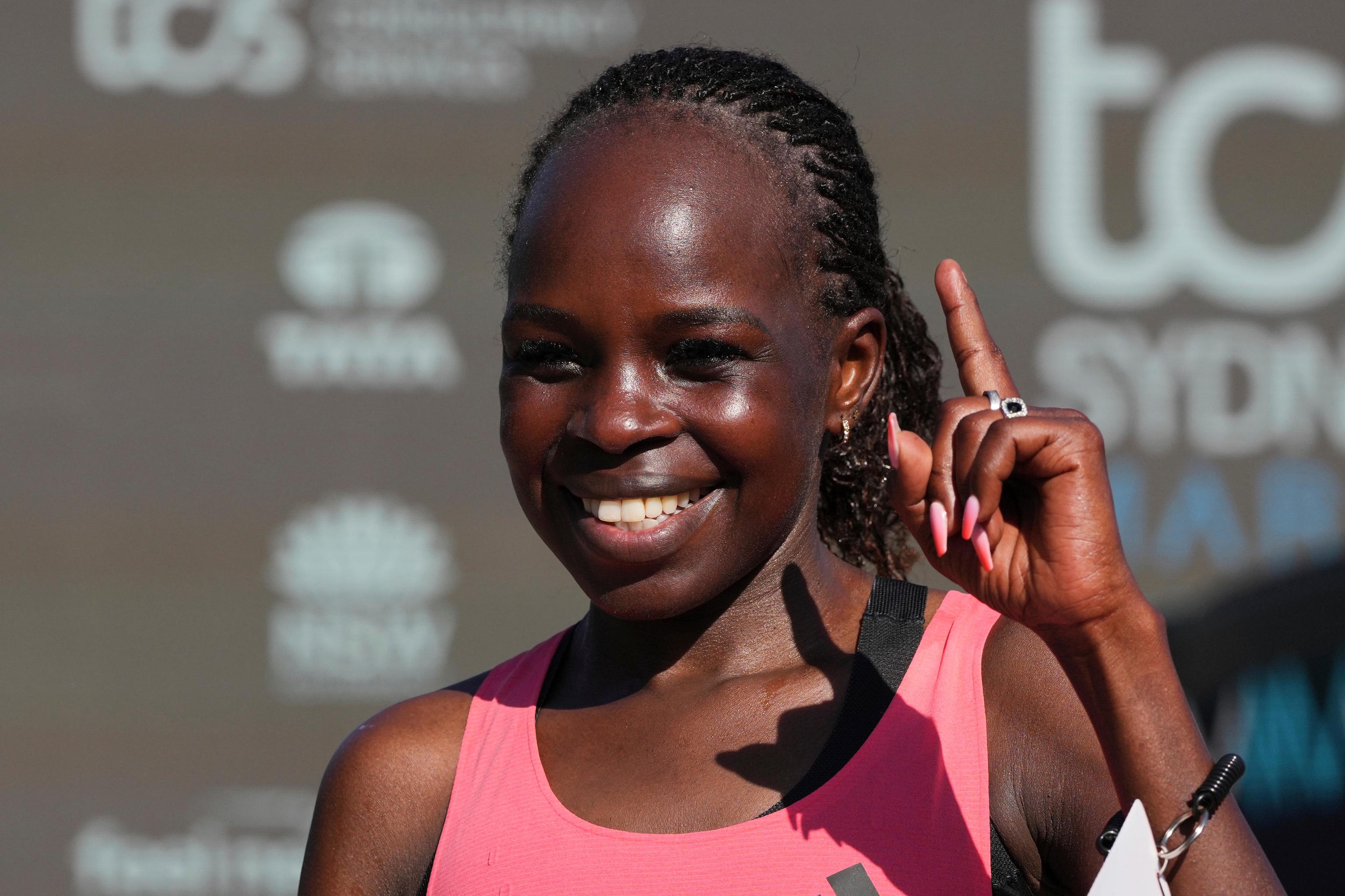 Peres Jepchirchir of Kenya.