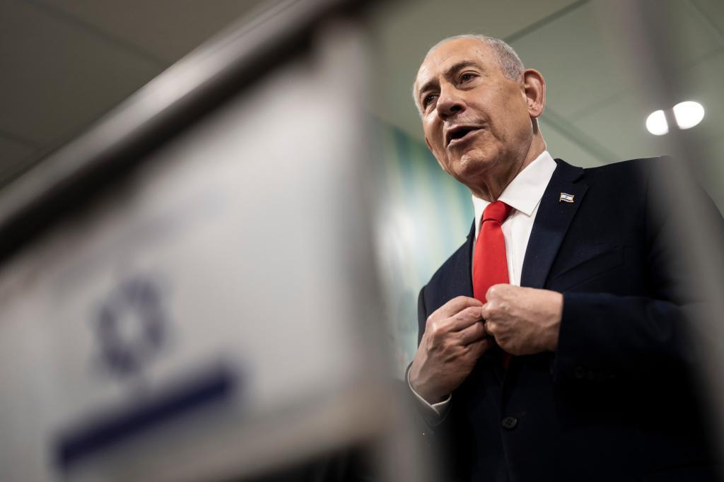 Israel's Prime Minister Benjamin Netanyahu.