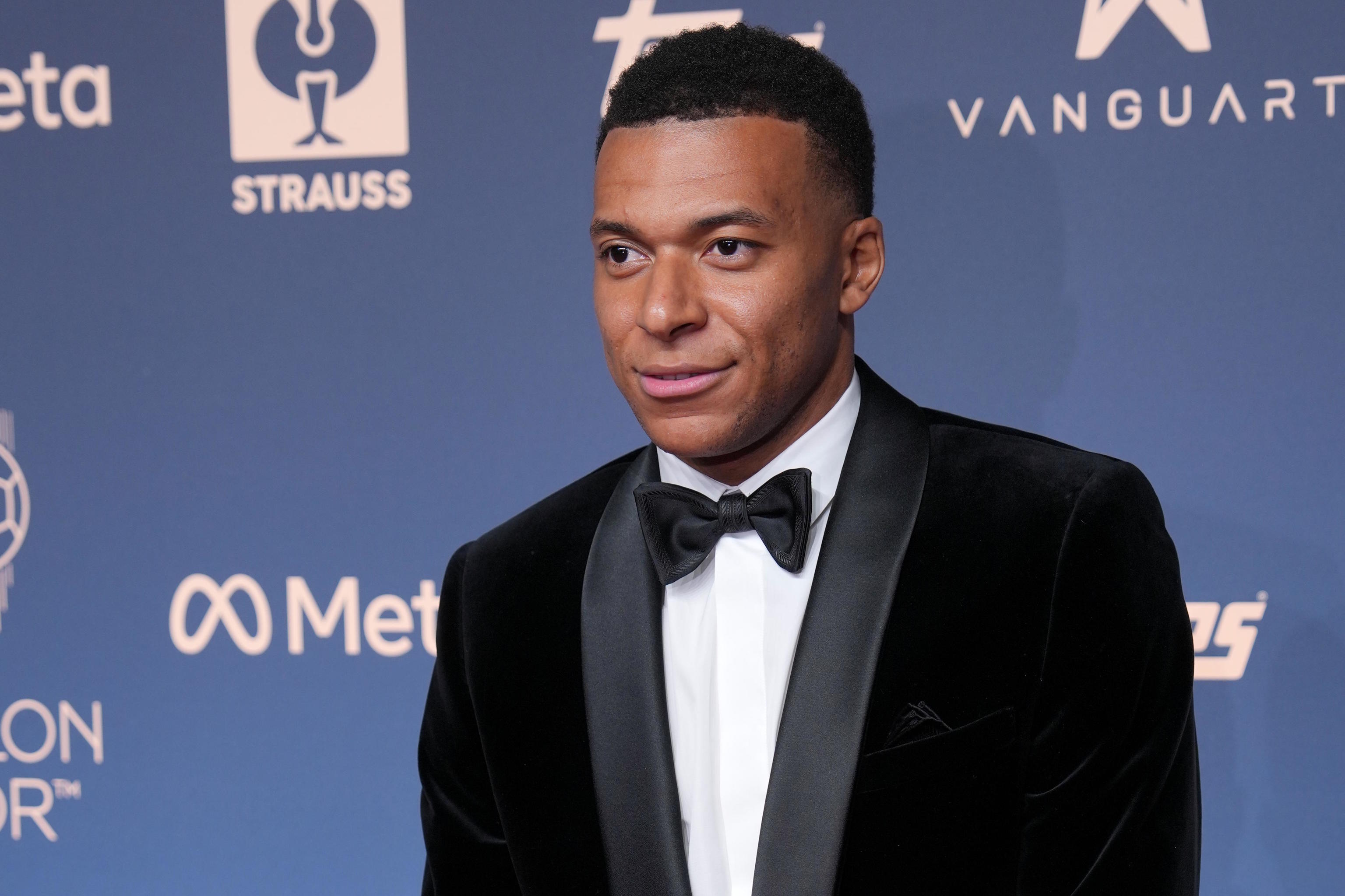 France's soccer player Kylian Mbappé.