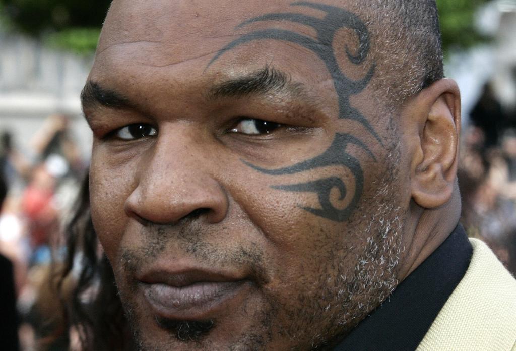 The former American boxer, Mike Tyson.