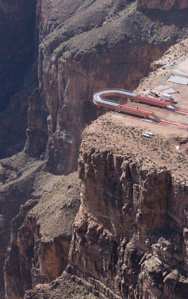 The Grand Canyon Skywalk.