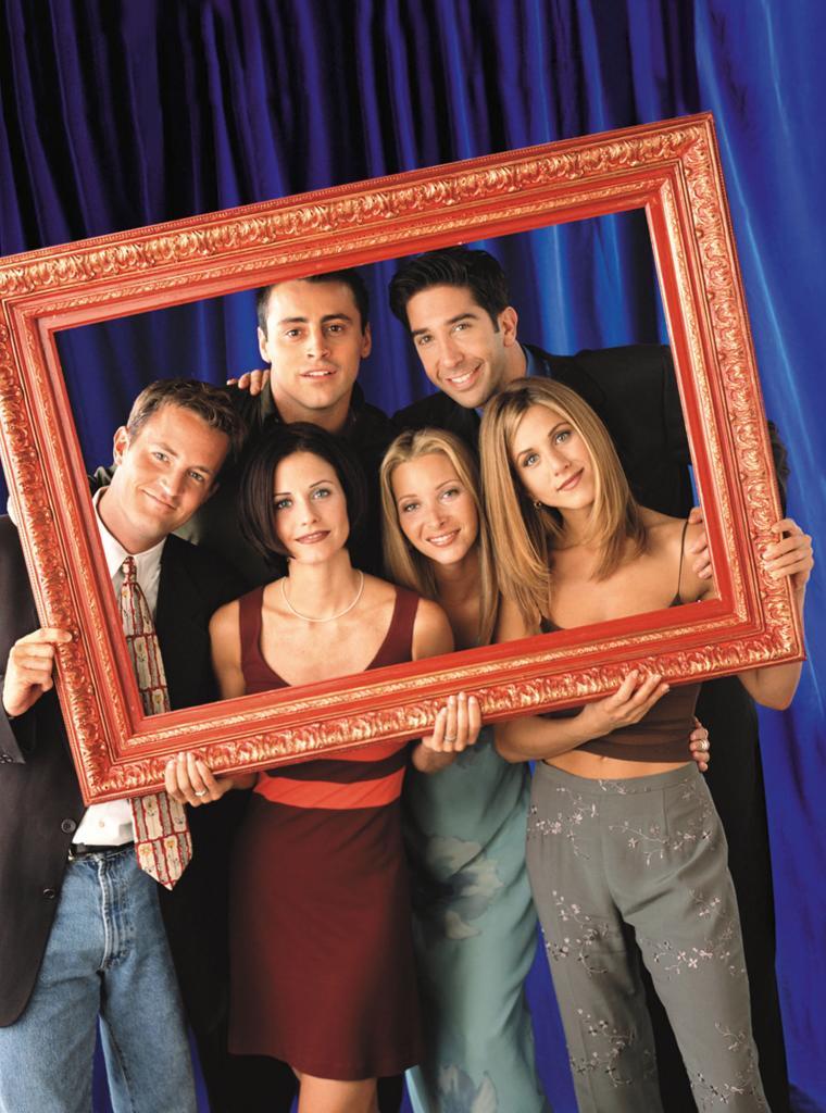 The actors from the TV series 'Friends'.